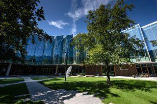 The Discovery Centre courtyard